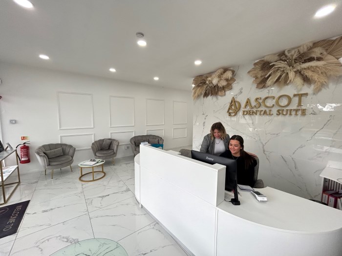 Ascot Dental Suite Recpeption